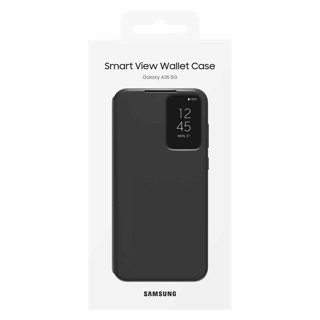 Imagen de FUNDA ORIGINAL SAMSUNG A35 FLIP SMART WALLET BLACK