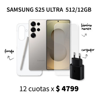 Imagen de Samsung S25 Ultra de 512/12GB + Accesorios