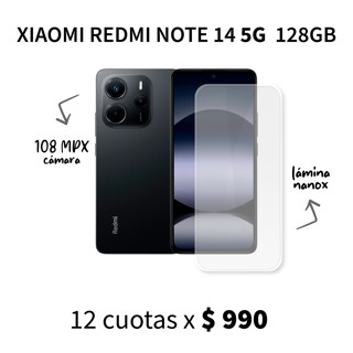 Imagen de Xiaomi Redmi Note 14 5G 128/6GB + Accesorios