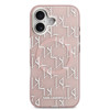 Imagen de FUNDA KARL LAGERFELD IPHONE 17 MAGSAFE MONOGRAM PINK 5479