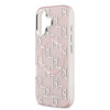Imagen de FUNDA KARL LAGERFELD IPHONE 17 MAGSAFE MONOGRAM PINK 5479