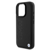Imagen de FUNDA BMW IPHONE 16 PRO MAGSAFE LEATHER LOGO SILICONE 1681