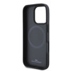 Imagen de FUNDA BMW IPHONE 16 PRO MAGSAFE LEATHER LOGO SILICONE 1681