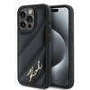 Imagen de FUNDA KARL LAGERFELD IPHONE 15 PRO SIGNATURE BLACK 2243