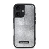 Imagen de FUNDA KARL LAGERFELD IPHONE 16 RHINNESTON SILVER 4436
