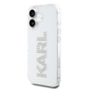 Imagen de FUNDA KARL LAGERFELD IPHONE 16 LOGO RHINNESTON TRANSPARENT 6644