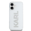 Imagen de FUNDA KARL LAGERFELD IPHONE 16 LOGO RHINNESTON TRANSPARENT 6644
