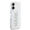 Imagen de FUNDA KARL LAGERFELD IPHONE 16 LOGO RHINNESTON TRANSPARENT 6644