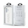 Imagen de FUNDA KARL LAGERFELD IPHONE 16 LOGO RHINNESTON TRANSPARENT 6644
