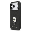 Imagen de FUNDA KARL LAGERFELD IPHONE 17 PRO IKONIK LOGO BLACK 9633