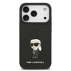 Imagen de FUNDA KARL LAGERFELD IPHONE 17 PRO IKONIK LOGO BLACK 9633
