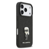 Imagen de FUNDA KARL LAGERFELD IPHONE 17 PRO IKONIK LOGO BLACK 9633