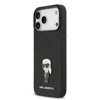 Imagen de FUNDA KARL LAGERFELD IPHONE 17 PRO MAX IKONIK LOGO BLACK 9640