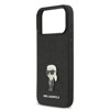 Imagen de FUNDA KARL LAGERFELD IPHONE 17 PRO MAX IKONIK LOGO BLACK 9640