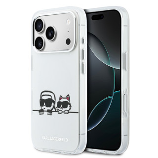 Imagen de FUNDA KARL LAGERFELD IPHONE 17 PRO MAX MAGSAFE HEADS WHITE 7340