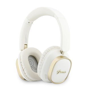 Imagen de GUESS HEADPHONES METAL RECTANGLE GOLD/WHITE 5269