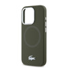 Imagen de FUNDA LACOSTE IPHONE 15 PRO MAX MAGSAFE SILICONE KHAKI LOGO 0260