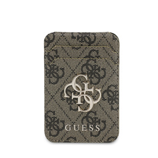 Imagen de GUESS PORTA TARJETAS MAGSAFE LOGO BROWN 5033