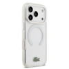 Imagen de FUNDA LACOSTE IPHONE 17 PRO MAGSAFE CLEAR WHITE 2019