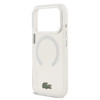 Imagen de FUNDA LACOSTE IPHONE 17 PRO MAGSAFE CLEAR WHITE 2019