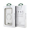 Imagen de FUNDA LACOSTE IPHONE 17 PRO MAGSAFE CLEAR WHITE 2019