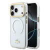 Imagen de FUNDA LACOSTE IPHONE 17 PRO MAGSAFE CLEAR GOLD 2491