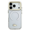 Imagen de FUNDA LACOSTE IPHONE 17 PRO MAGSAFE CLEAR GOLD 2491