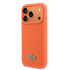 Imagen de FUNDA LACOSTE IPHONE 17 PRO MAGSAFE PETIT PIQUE ORANGE 8367