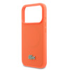 Imagen de FUNDA LACOSTE IPHONE 17 PRO MAGSAFE PETIT PIQUE ORANGE 8367
