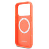 Imagen de FUNDA LACOSTE IPHONE 17 PRO MAGSAFE PETIT PIQUE ORANGE 8367