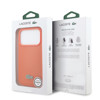 Imagen de FUNDA LACOSTE IPHONE 17 PRO MAGSAFE PETIT PIQUE ORANGE 8367