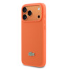 Imagen de FUNDA LACOSTE IPHONE 17 PRO MAX MAGSAFE PETIT PÍQUE ORANGE 8374