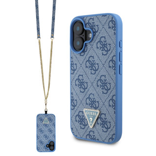 Imagen de FUNDA GUESS IPHONE 16 CORREA BLUE 8689