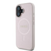 Imagen de FUNDA GUESS IPHONE 16 MAGSAFE SAFFIANO PINK 9325