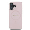 Imagen de FUNDA GUESS IPHONE 16 MAGSAFE SAFFIANO PINK 9325