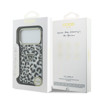 Imagen de FUNDA GUESS IPHONE 17 PRO MAGSAFE LEOPARD WHITE/BLACK 3534