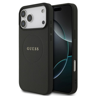 Imagen de FUNDA GUESS IPHONE 17 PRO MAX MAGSAFE RING BLACK 0911