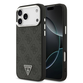 Imagen de FUNDA GUESS IPHONE 17 PRO MAX MAGSAFE TRIANGLE BLACK 7465