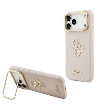 Imagen de FUNDA GUESS IPHONE 17 PRO MAX MAGSAFE STAND PINK 4226