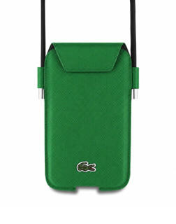Imagen de LACOSTE PHONE BAG PETIT PIQUE ESTRAGON GREEN 3346