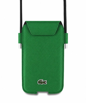 Imagen de LACOSTE PHONE BAG PETIT PIQUE ESTRAGON GREEN 3346