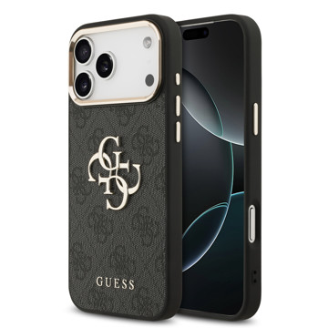 Imagen de FUNDA GUESS IPHONE 17 PRO MAX BLACK LOGO 1622