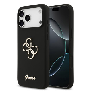 Imagen de FUNDA GUESS IPHONE 17 PRO MAX LOGO BLACK 2261