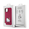 Imagen de FUNDA HELLO KITTY IPHONE 15 SILICON RED 7378