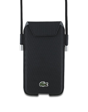 Imagen de LACOSTE PHONE BAG BLACK 3360