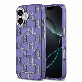 Imagen de FUNDA KARL LAGERFELD IPHONE 17 MAG PURPLE 5639