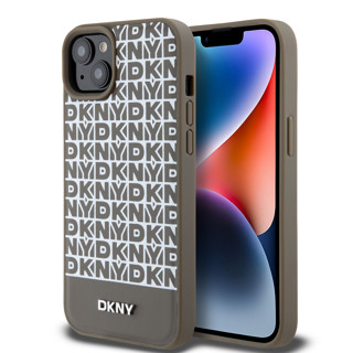 Imagen de FUNDA DKNY IPHONE 15 MAGSAFE BOTTOM BROWN 2075