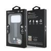 Imagen de FUNDA BMW IPHONE 18 PRO MAGSAFE  QUADRILLE KEVLAR TRICOLOR PRINT LINES BLACK 9638