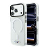 Imagen de FUNDA BMW IPHONE 18 PRO MAGSAFE FROSTED METAL LOGO & TRIMS TRANSPARENT 2592