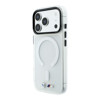 Imagen de FUNDA BMW IPHONE 18 PRO MAGSAFE FROSTED METAL LOGO & TRIMS TRANSPARENT 2592